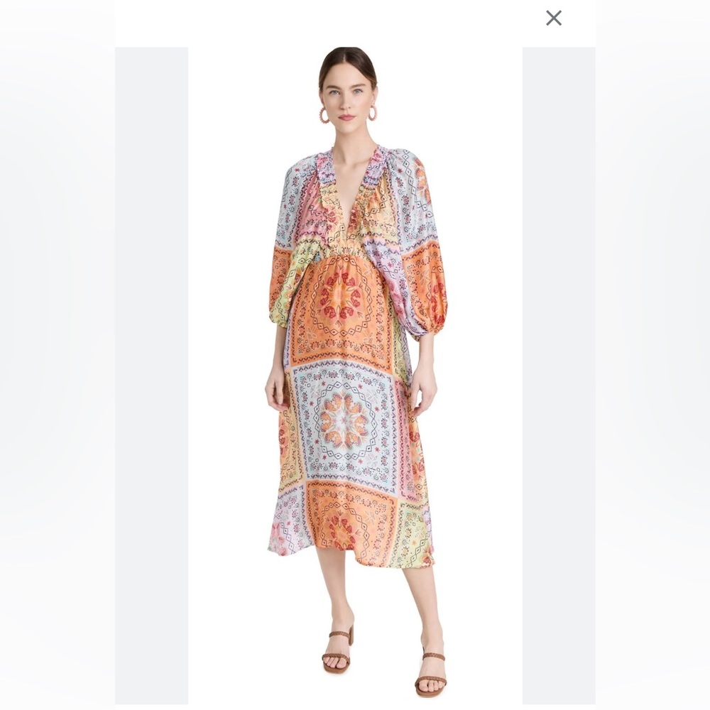 SUNDRESS (brand) TIYA DRESS ST. TROPEZ, worn only ONCE for a few hours